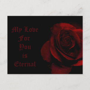 Convites Meu amor para você é eterno