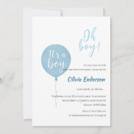 Convites Meu Deus! O bebê do balão está vencido