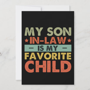 Convites Meu Genro É Meu Filho Favorito Família Groovy