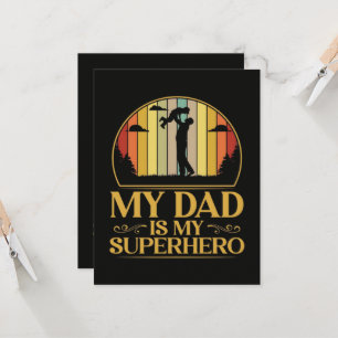 Convites Meu Pai é Meu Super Herói