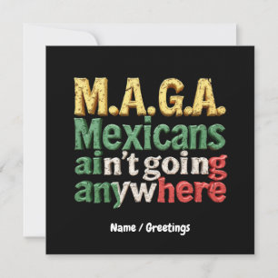 Convites Mexicanos não vão a lugar nenhum orgulho