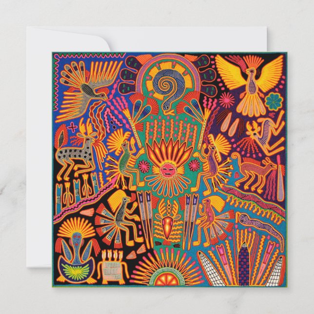 Convites México, México, Mayan Aztec LatinoX latino-latino  (Frente)