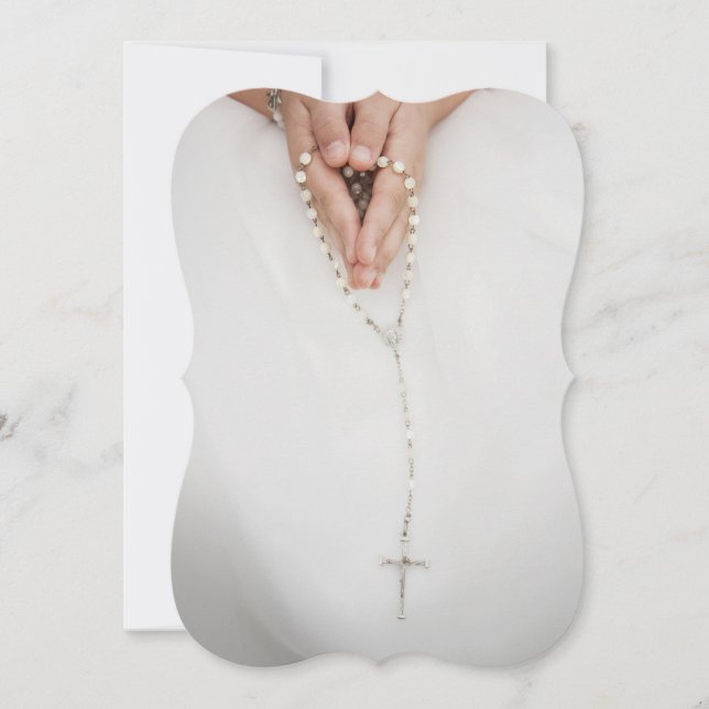 Convites Mi primera comunion (Frente)