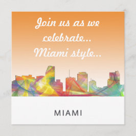 CONVITES MIAMI FLORIDA SKYLINE WB1