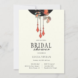 Convites Midnight Autumn Bridal Shower