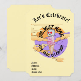 Convites Mikitiez icecream, partido favorito da Specialty M