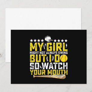 Convites Minha Garota Pode Não Sempre Rebater Mas Eu Rebato