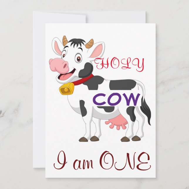 Convites Minha nossa! Sou um miúdo (Frente)