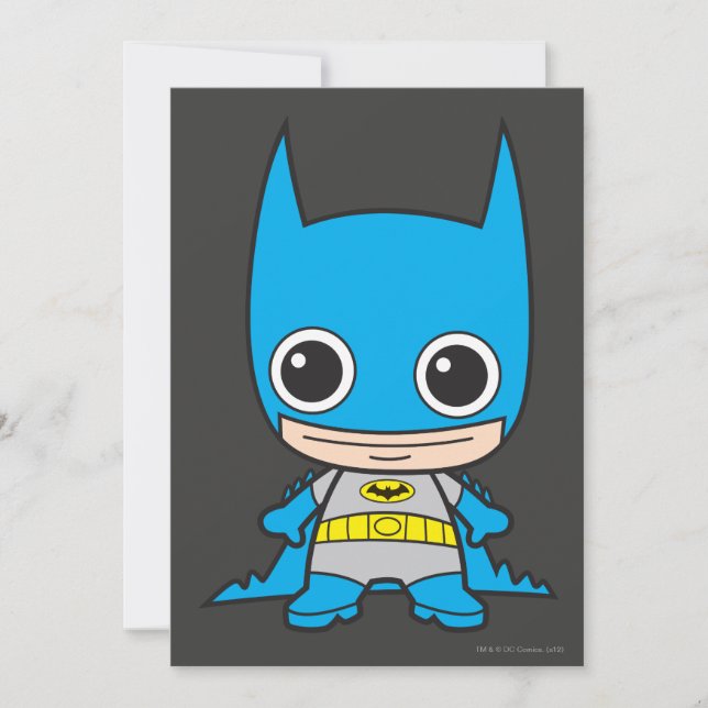 Convites Mini Batman (Frente)