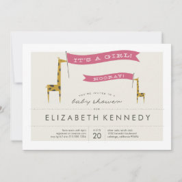 Convites Mini Girafas