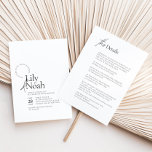 Convites Mínima Moderna Preto e Branco Tudo em Um Casamento<br><div class="desc">O Convite para Casamento Mínimo Preto e Branco Moderno Tudo em Um é ideal para casais que apreciam um convite que combina elegância, simplicidade e personalização, criando uma impressão duradoura para o dia especial. Este convite simplifica o processo combinando todos os detalhes essenciais do casamento em um design elegante. O...</div>