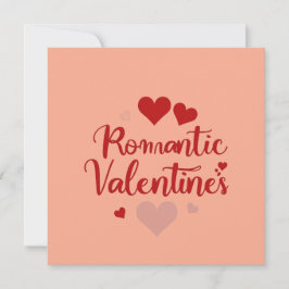 Convites Minimal Valentine’s Day Love Typography Design | R