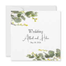 Minimalismo de flores de mimosa