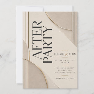 Convites Minimalismo Escultural Luxo Silencioso Casamento D