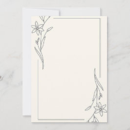 Convites Minimalista