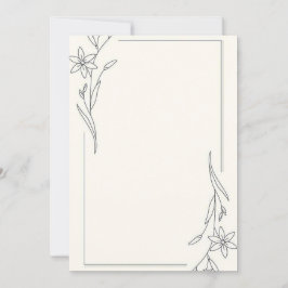 Convites Minimalista