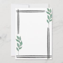Convites Minimalista
