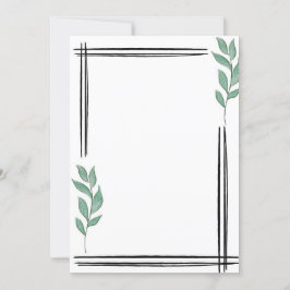 Convites Minimalista