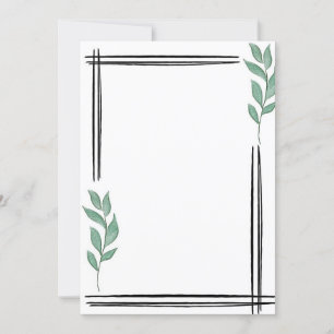 Convites Minimalista