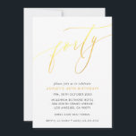 Convites MINIMALISTA aniversário de 40 anos de caligrafia<br><div class="desc">por kat massard / WWW.SIMPLYSWEETPAPERIE.COM Adorem o design,  mas gostariam de ver algumas mudanças - outro esquema de cores,  produto,  adicionar uma fotografia ou adaptar para uma ocasião diferente - sem preocupações,  simplesmente contactem-me,  kat@simplysweetPAPERIE.com Tenho o prazer de ajudar!</div>