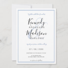 Convites ✨ minimalista moderna 💌 tendências elegantes