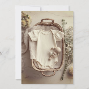 Convites Minimalista & Moderno Sprinkle   Simples & Doce