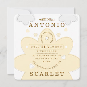 Convites Minimalista Vibe Cute Casamento E Estética Moderna