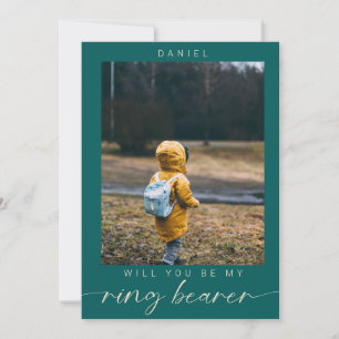 Convites Minimalista Você será minha Chic Fotográfica do Ri