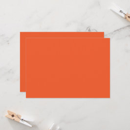 Convites Minimalistas Laranja Luxuosos