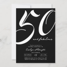 Mínimo Cinquenta e Fabuloso Aniversário de 50 anos