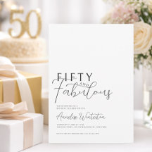Mínimo Cinquenta e Fabuloso Aniversário de 50 anos