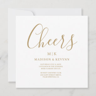 Convites Mínimo e Chic Casamento