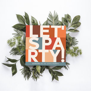 Convites Mínimo moderno permite que o gráfico seja negrito