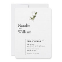 Mínimo Moderno | Primavera Greenery Wedding