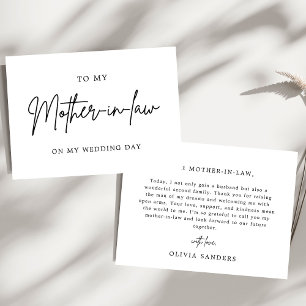 Convites Mínimo Para Minha Sogra No Dia Do Meu Casamento