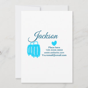 Convites Mínimo simples adicione seu nome texto localidade 