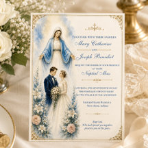 Missa Nupcial Floral Mariana Católica Casamento