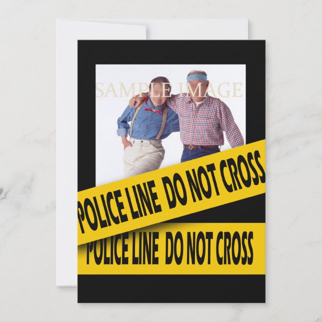 Convites Mistério de assassinato algum aniversário da idade (Frente)