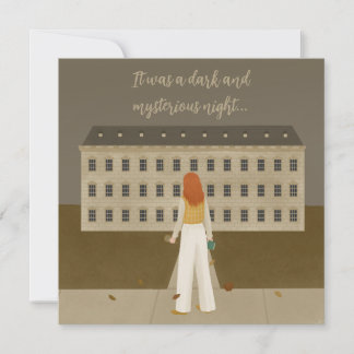 Convites Mistério de Assassinato Partido Temido