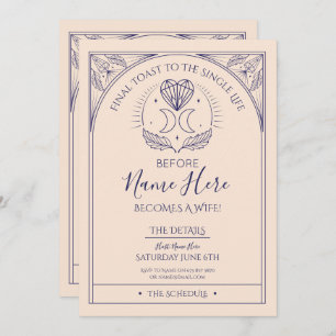 Convites Mística do Coração Itinerário do Partido do Chá de