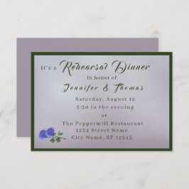 Convites Mistura Católica Mauve & Janto de Ensaios Verdes I