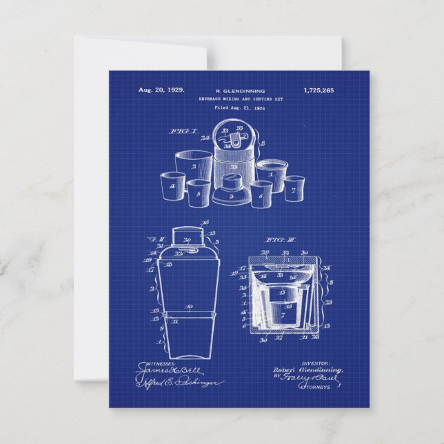 Convites Mistura de Bebidas de 1929 (Frente)