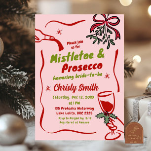 Convites Mistura de Natal e Chá de panela Prosecco