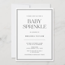 Misturador de Bebê Branco e Preto Moderno