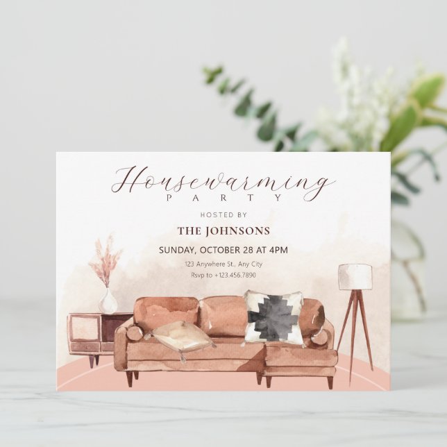 Convites Mobiliário residencial (Em pé/Frente)