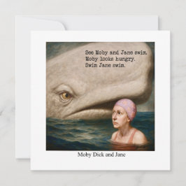 Convites Moby Dick e Jane