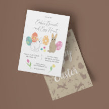 Mocha mousse Bunnies Páscoa bruxa e caça aos ovos