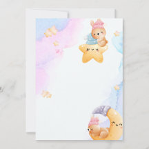 Mod Azul e Rosa Ilustrativo Gradiente Aquarela
