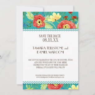 Convites Mod Modern Floral Ranunculus Folheto Rosa