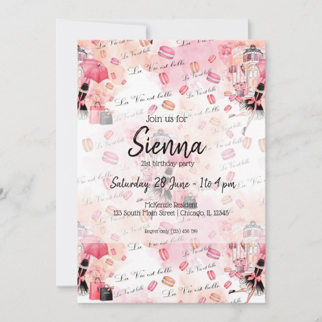 Convites Moda (Frente)